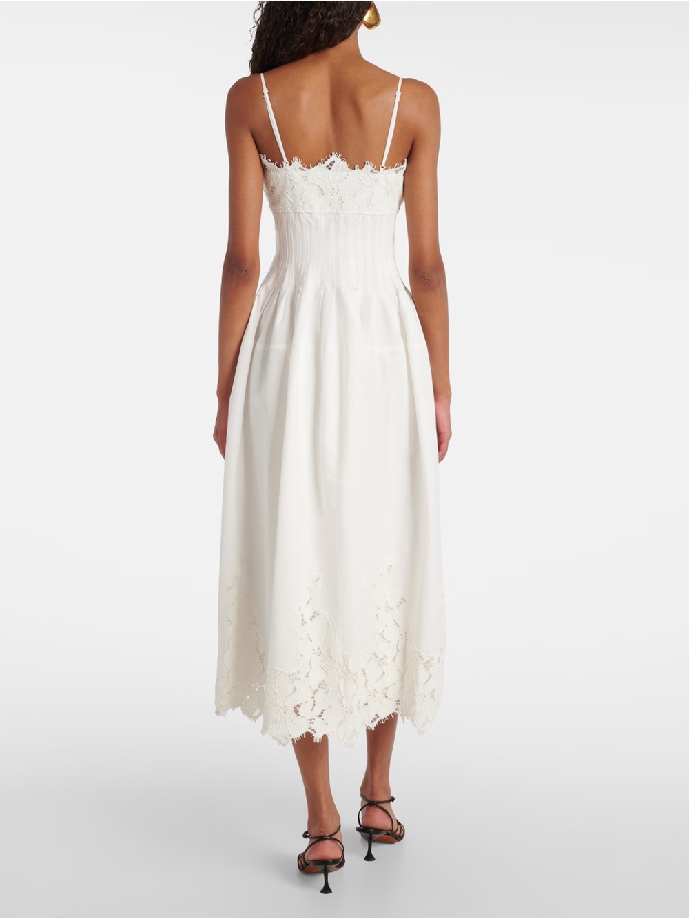 Simkhai Lilianna Lace Midi Dress - Picture 2 of 4